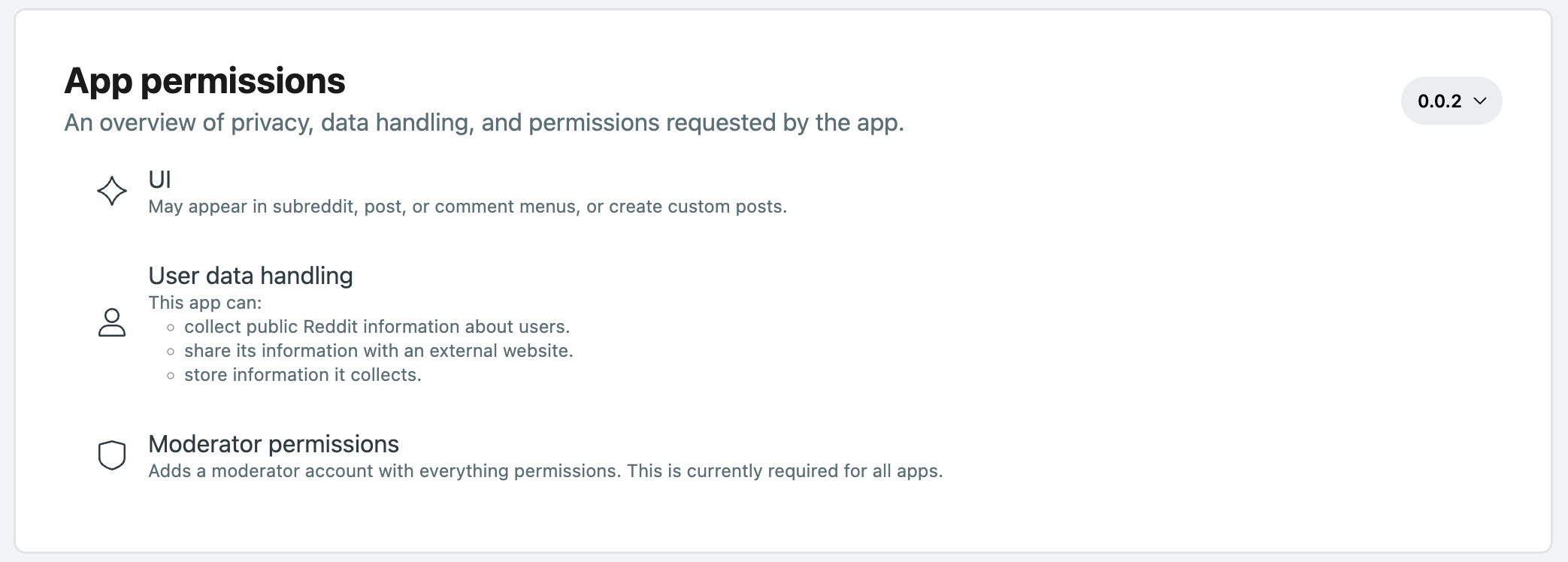 app permissions