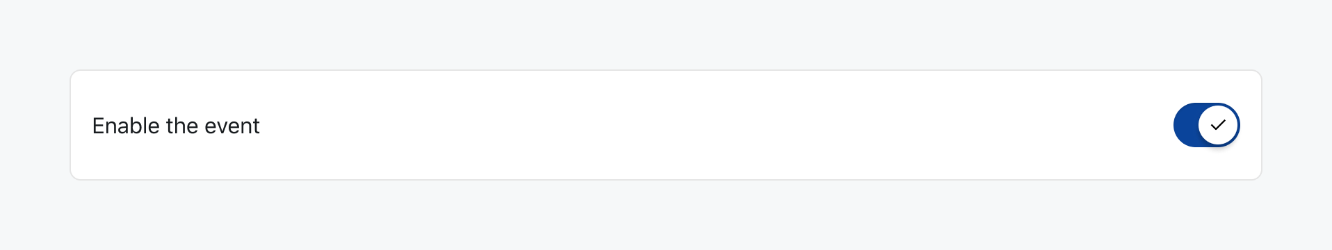 Boolean input